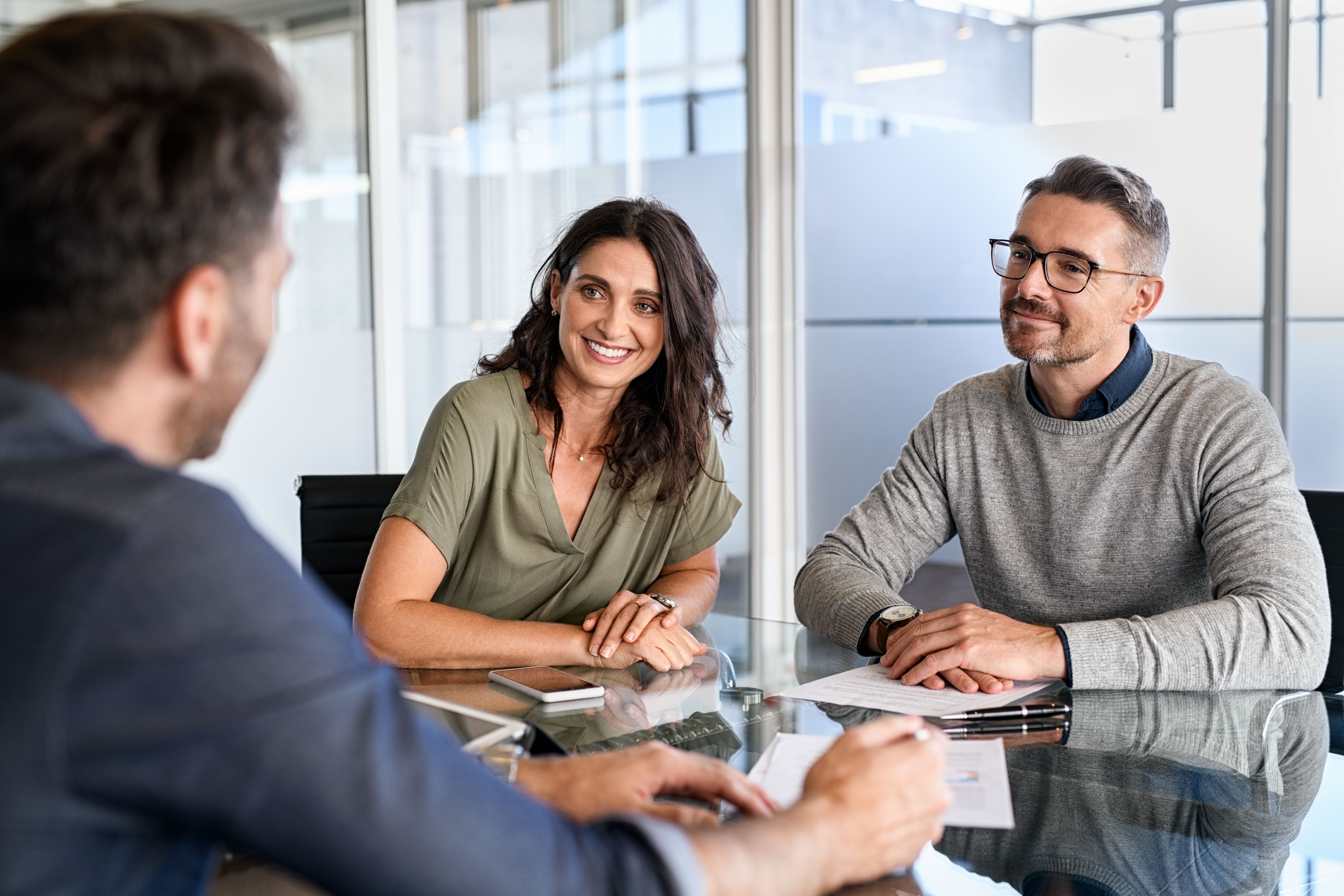 Besprechung im Büro